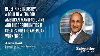 🚀 Aamir Paul at Automate 2025: Reinventing American Manufacturing with
