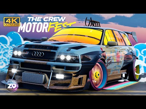 UGLY B1TCH 2.0 Audi RS2 Avant Customization - THE CREW MOTORFEST