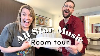 All-Star Music Resort Room Tour! 2024