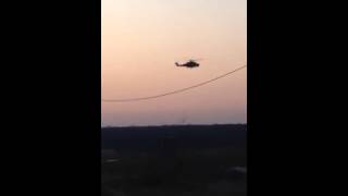 preview picture of video 'Russian Helicopters at Valuyki Belgorod Oblast (March 28)'
