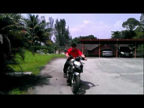 Aprilia Shiver 750 Akrapovic - Sliding Tyre...!!!