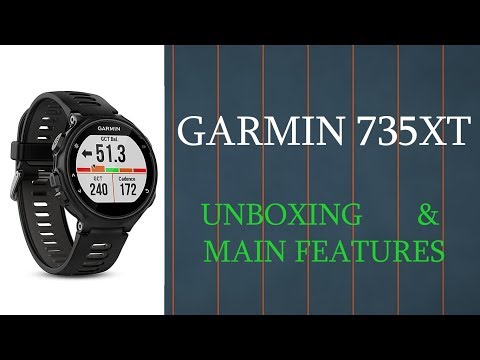 Garmin 735XT || Unboxing, Main Features & Setup