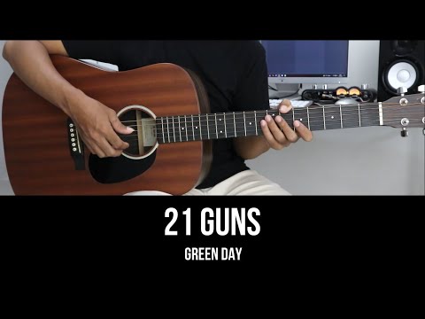 21 Guns - Green Day | EASY Guitar Tutorial with Chords / Lyrics