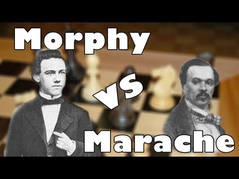 Morphy vs Marache [Schachgeschichte  #009.2]