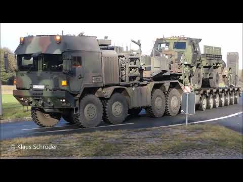 SLT Mammut- Schwerlasttransporte der Bundeswehr