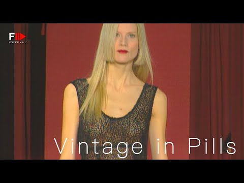 Vintage in Pills MICHEL KLEIN Fall 2001 Paris - Fashion Channel