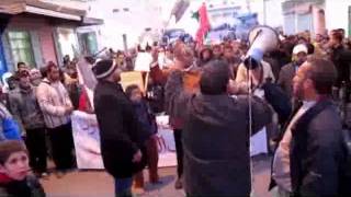 preview picture of video 'أبو الجعد 8-2-12: العدل والاحسان في مسيرة تضامنية مع تازة'