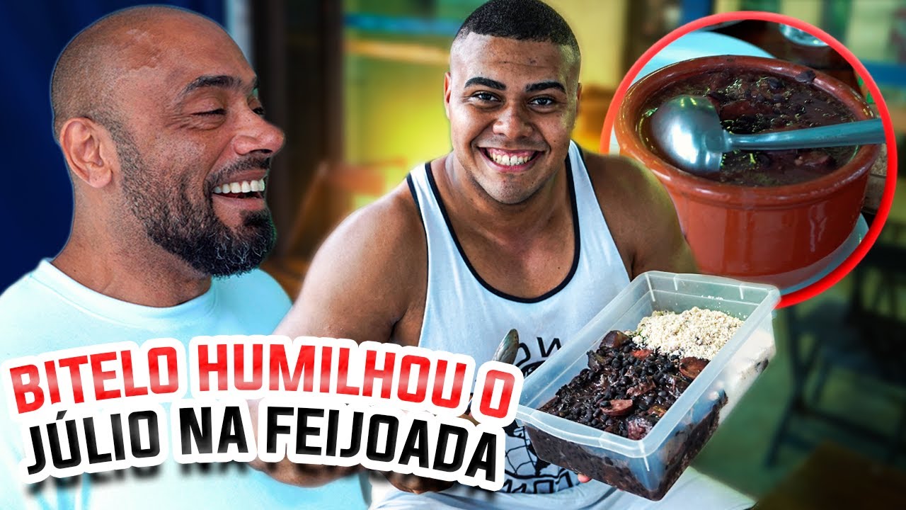 BITELO DETONOU UMA TRAVESSA DE FEIJOADA COM BALESTRIN DE PÓS TREINO