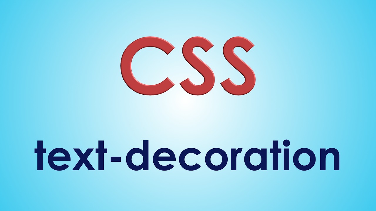 La propiedad TEXT-DECORATION en CSS