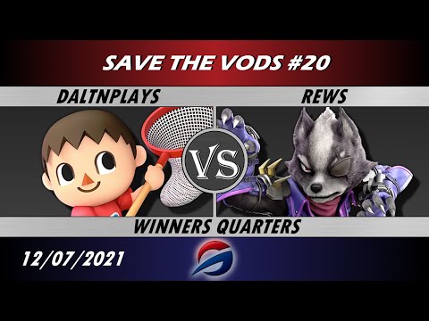 STV #20 - DaltnPlays (Villager) vs Rews (Wolf) Winners Quarters - Smash Ultimate