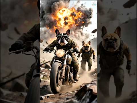 🐕 When Puppies Become Soldiers 💥 | Epic Dog Army War Action🐾🔥  #dogarmy #puppysoldiers #war #cartoon