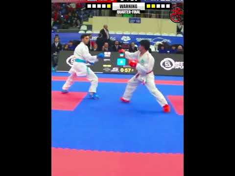 WHO SCORED FIRST??? Karate1 Series A Tbilisi 2026 #karate1 #wkf #karate #kumite