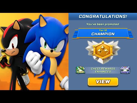 Sonic Forces - Champion Again: Infinite Max Level - All 65 Runners Unlocked Android Gameplay