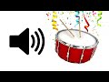 Drum Roll Ending Celebration Sound Effect ProSounds