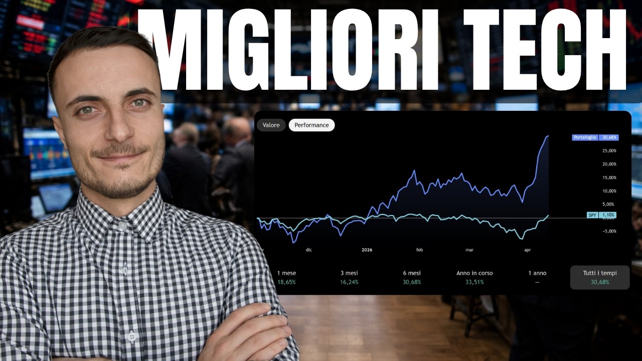 Le migliori azioni tecnologiche per il mese di aprile