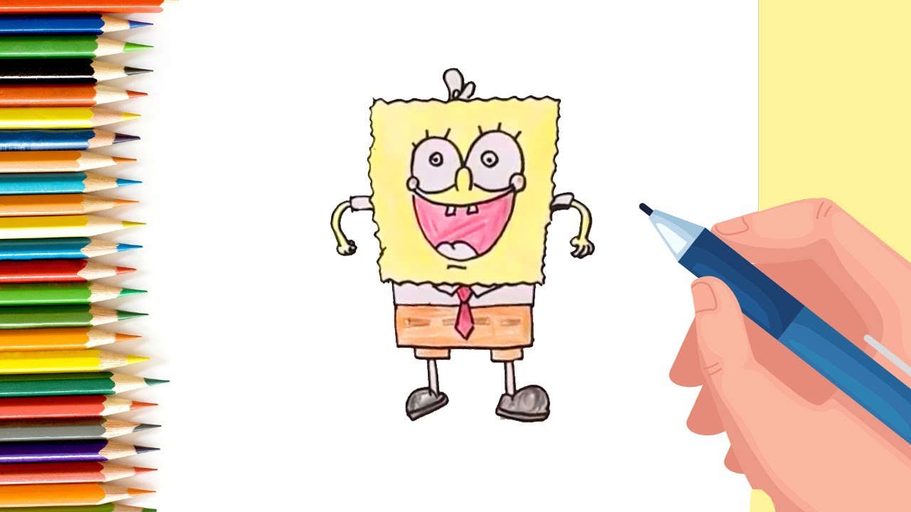 How to draw Spongebob Squarepants