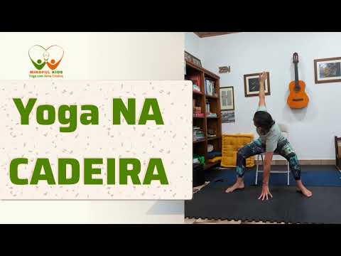 Aula gratuita de Yoga com apoio da cadeira