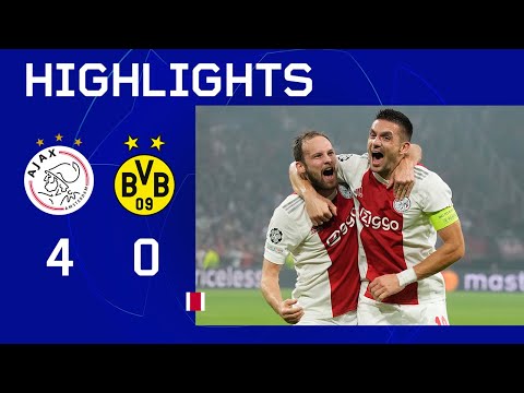 Unreal night in Amsterdam 🔥🔥 | Highlights Ajax - Borussia Dortmund | UEFA Champions League