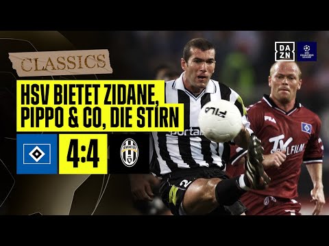 Zidane & Co. liefern sich Spektakel mit HSV: Hamburger SV - Juventus | UEFA Champions League | DAZN