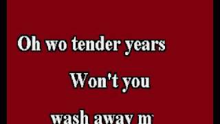 Tender Years karaoke