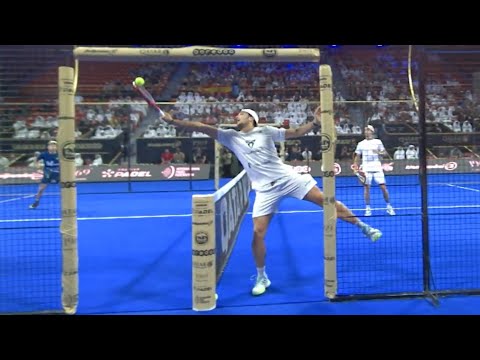 La dormilona increible de Ale Galan frente a Di Nenno/Navarro - Premier Padel