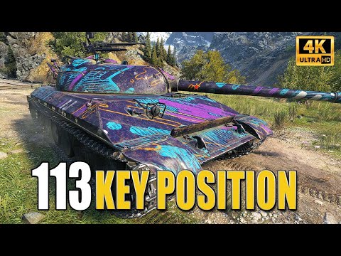 113: KEY POSITION ON MOUNTAIN PASS - World of Tanks