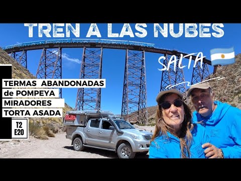 VIADUCTO en SAN ANTONIO de los COBRES, SALTA 🇦🇷 no nos deja ir. Termas mágicas. Mina CONCORDIA. 