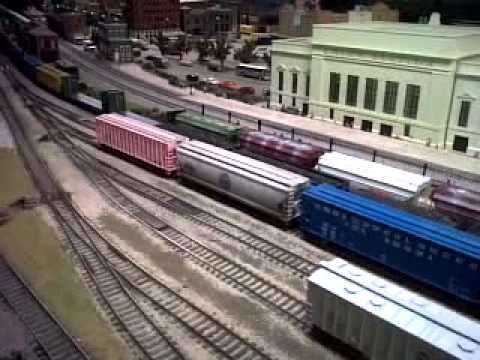 California Zephyr at Union Station Pt 10 Lake Shore model railroad