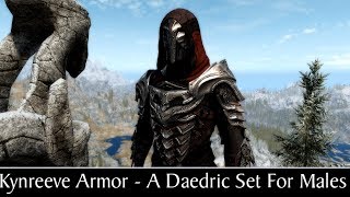 Skyrim Special Edition: ▶️Kynreeve Armor - A Daedric Set For Males◀️ Mini Mod Showcase
