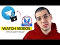 How To Watch Telegram Videos In App Without Using Terabox Quick Fix