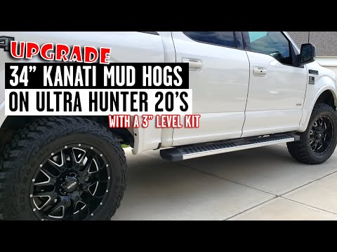 2015 F150 Wheels and Tires Upgrade - 34" Kanati Mud Hogs on Ultra Hunter 20s