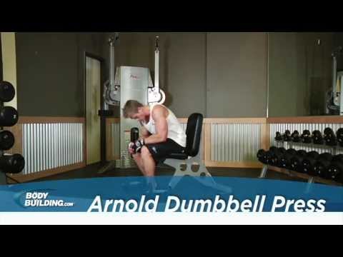 Arnold Dumbbell Press - Shoulder Exercise - Bodybuilding.com