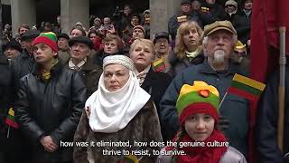 立陶宛獨立第一人Landsbergis采訪片段1