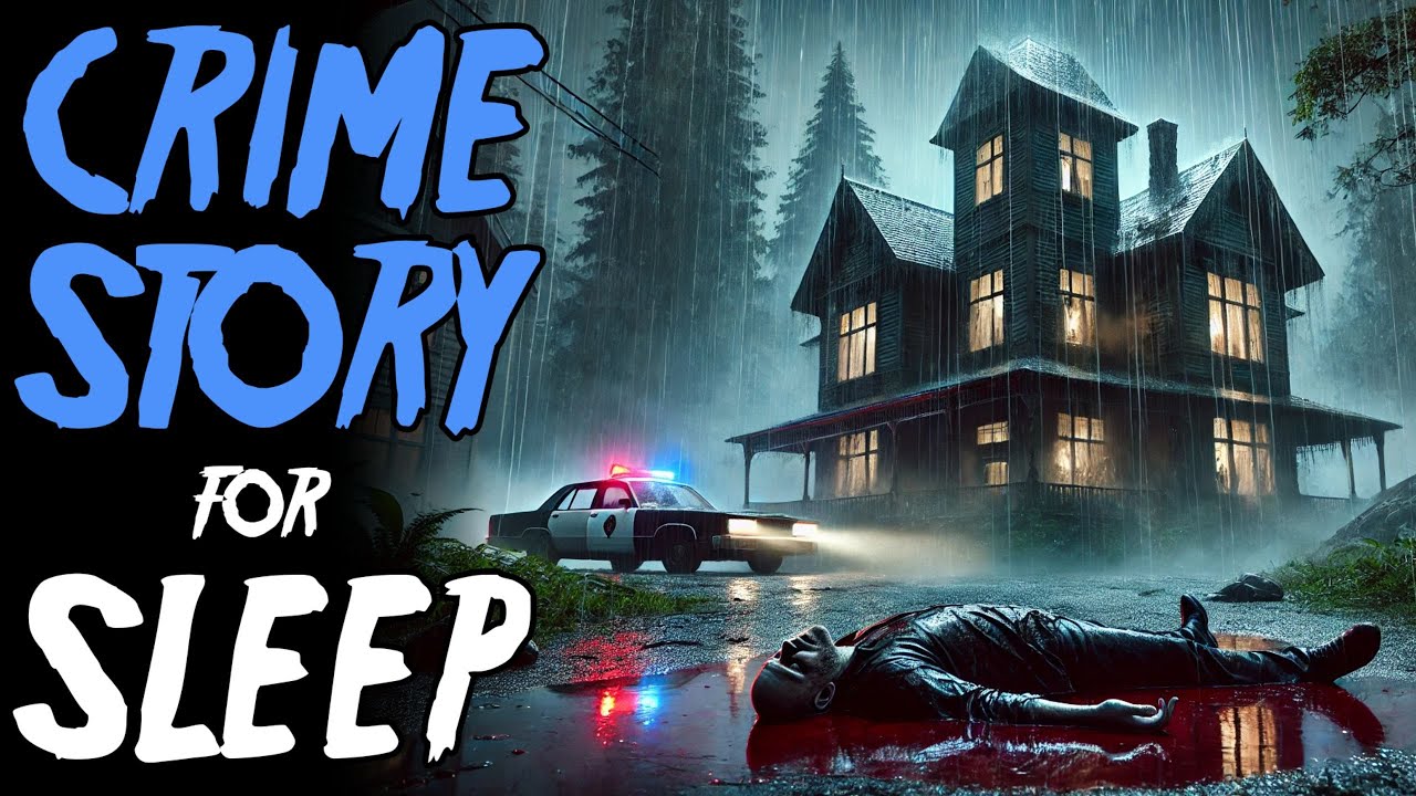 Disturbing True Crime Stories For Sleep With Rain Sound | Black Screen | Vol. 76