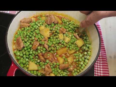 GRAŠAK SA SVINJSKIM MESOM- PEAS WITH PORK