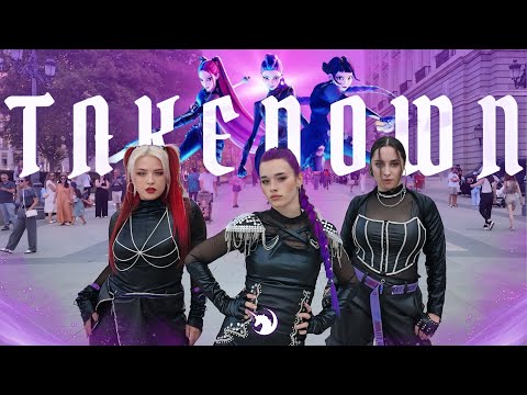 [K-POP DEMON HUNTERS IN PUBLIC ONE TAKE] HUNTR/X - TAKEDOWN || Dance by PonySquad