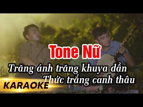 Karaoke Sao Trời Làm Gió - Nal | Tone Nữ Nhạc Sống