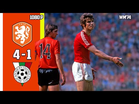 Netherlands vs Bulgaria 4 - 1 Best Of Moments World Cup 74 HD