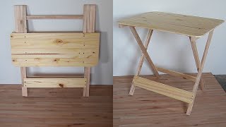 Download lagu HOW TO MAKE FOLDING PINE TABLE | A GOOD IDEA TO SELL! mp3