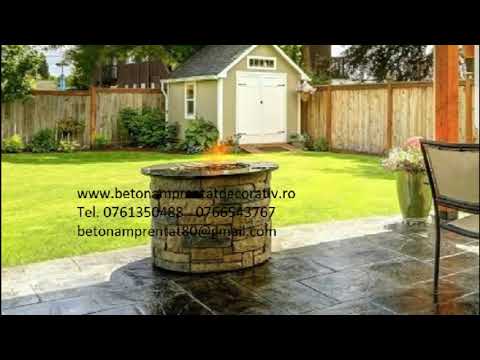 Beton Amprentat Chioibășești - Brăila  Tel.0761350488 -0766543767