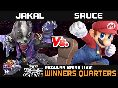 Regular Bairs #381 - SSBU - Winners Quarters - Jakal vs. SAUCE