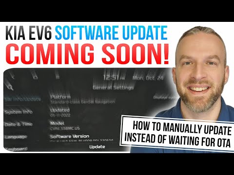 New Kia EV6 Software Update Coming Soon! 😀 How to Manually Update Instead of Waiting for OTA