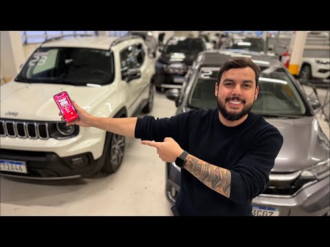 JEEP & RAM  SEMI NOVOS ATÉ R$18.000 ABAIXO COMPASS 23 a 25 RAMPAGE 24 HONDA FIT 21