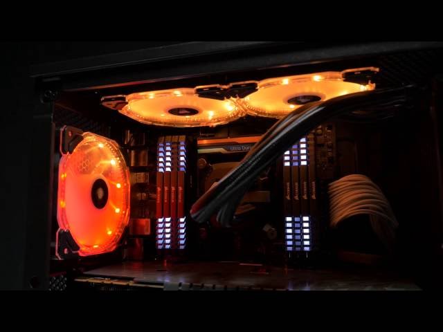 Video Teaser für CORSAIR RGB Fans, RGB Case and RGB Mouse Pad - Do It With The Lights On
