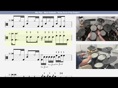 🥁 War Pigs   Black Sabbath   Trinity Rock & Pop Grade 8