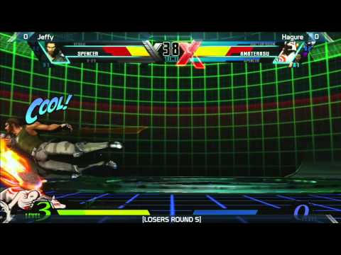 UMVC3 Jeffy vs Hagure |Saturday Night Snapback 5.3