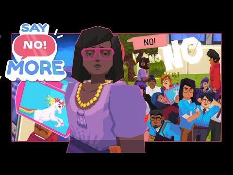 A Game Where You Break Walls By Saying NO! -  "Say NO More!" Full game