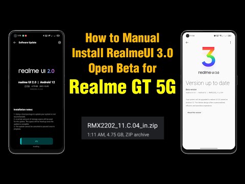 How to Install RealmeUI 3.0 on Realme GT 5G