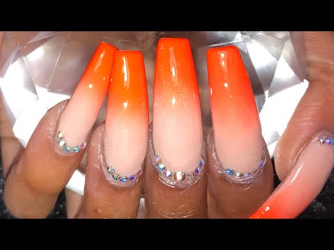 Acrylic Nails Fill in  | Ombre Nails