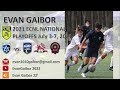 Evan Gaibor ECNL National Playoffs 